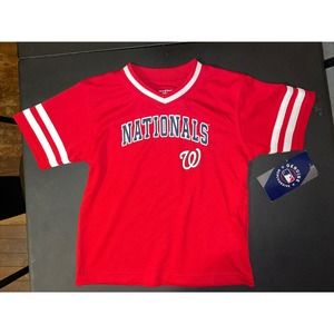 MLB Fan Apparel Washington Nationals Toddler 3T Jersey Style Tee Shirt NWT